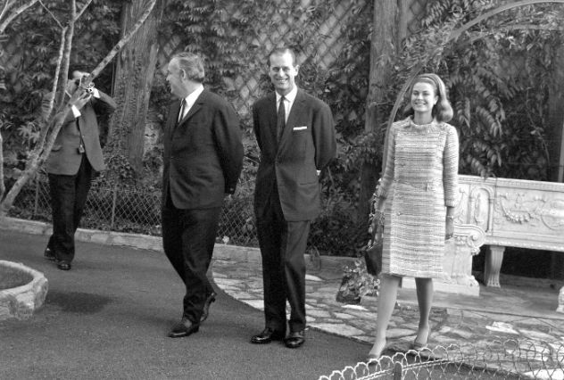 Visite du prince Philip d&rsquo;Angleterre